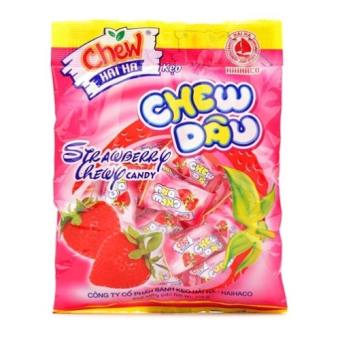 Kẹo Mềm Chew Hải Hà Hương Dâu (Gói 100g)