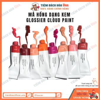 Má hồng dạng kem Glossier Cloud Paint 10ml nhiều màu lên màu siêu đẹp tiembachhoauna