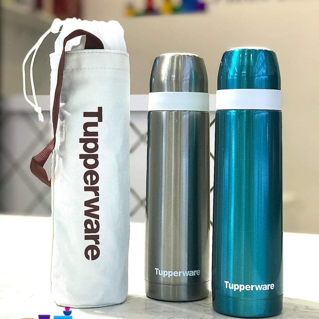 Hàng chính hãng - bình giữ nhiệt 24 tiếng tupperware thermos 500ml - sale shock & free ship