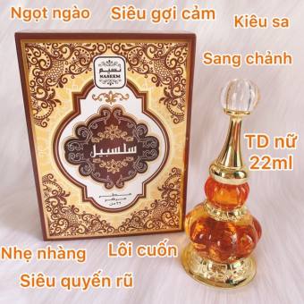 Tinh Dầu Nước Hoa Nữ Dubai nội địa Naseem Salsabil 22ml