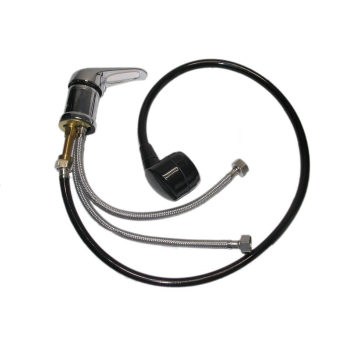 Trọn bộ vòi gật gù nóng lạnh giường gội đầu salon tóc - Gật gù nóng lạnh