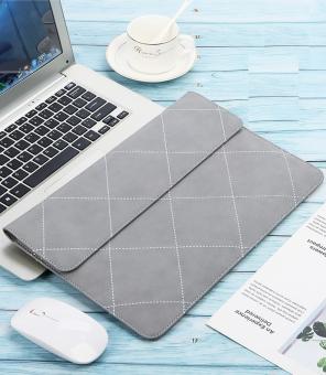 Bao da túi da cặp da chống sốc cho Macbook Laptop