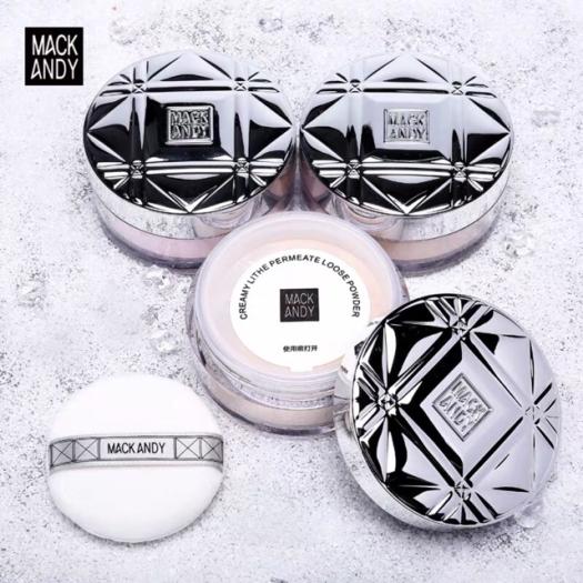 Phấn phủ kiềm dầu MACK ANDY CREAMY [Chính hãng 100%] | Phấn phủ dạng bột, siêu mịn 3 tone màu lựa chọn