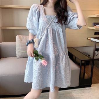 Đầm Babydoll Cổ Vuông Siêu Xinh (Video, Ảnh Thật)
