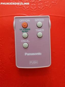 ĐIỀU KHIỂN QUẠT ĐIỆN KDK N30NH , PANASONIC F308 MÀU HỒNG (HÀNG MALAYSIA)