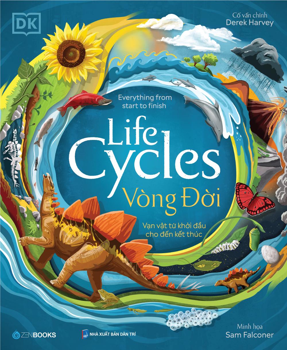 Sách - vòng đời - tác giả derek harvey