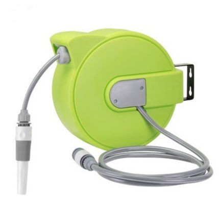  Bộ Rulo Kéo Dài Thu Ngắn Cuộn Dây Nước Vòi Tưới Cây Tự Động 10 mét 15 mét Lionking NAW. Ru lo thu quấn ống nước tự động - Thiết bị vệ sinh xịt rửa sân vườn 