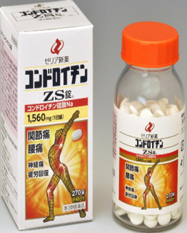 Viên uống xương nhện Chondroitin ZS Nhật bản cho người đau lưng, đau khớp Nhật bản 270 viên