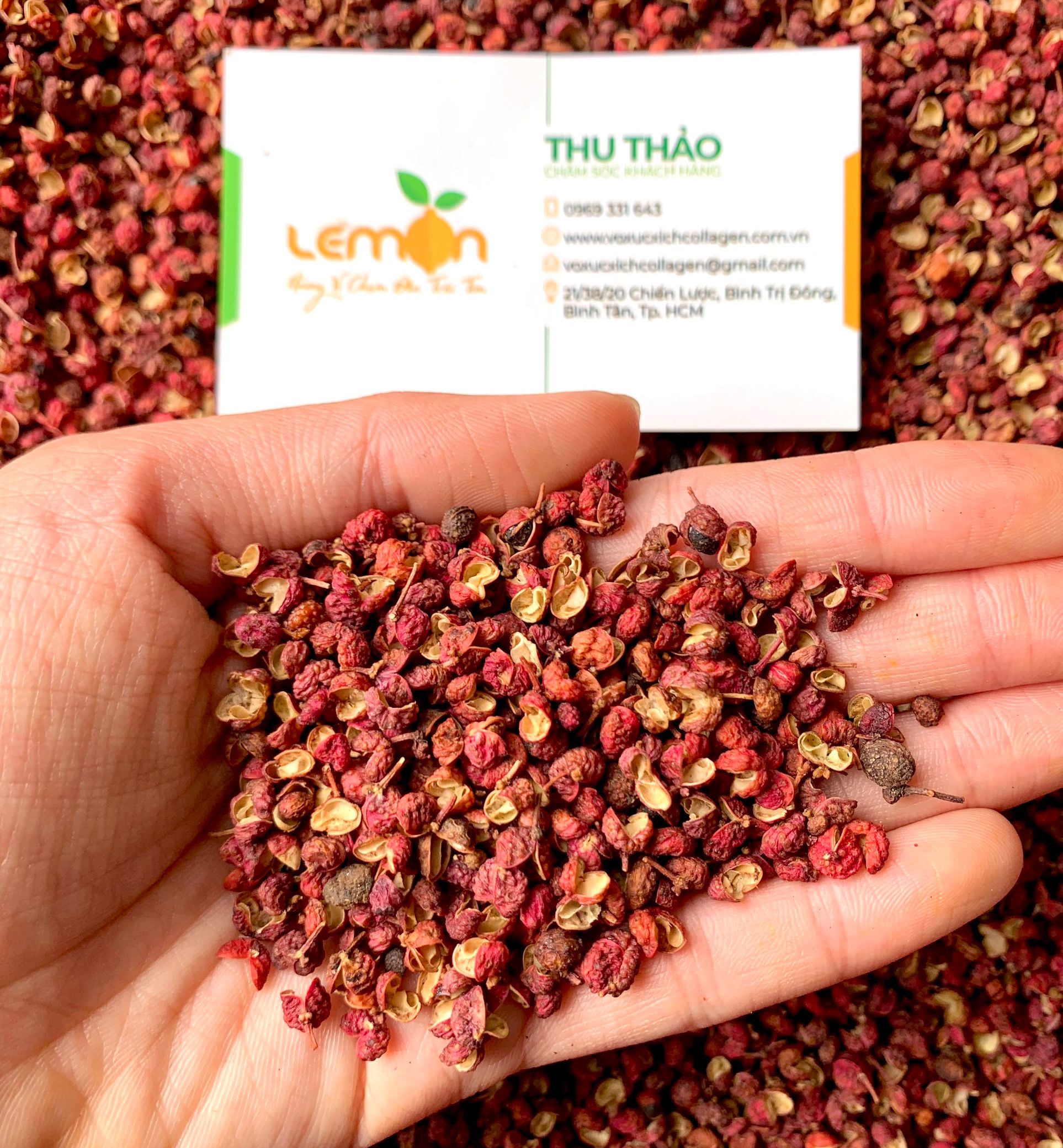 Xuyên tiêu đỏ - hạt tiêu tứ xuyên cay tê nấu lẩu - hàng loại 1 nhẹ thơm