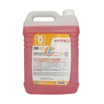 Hóa chất tẩy vết bẩn cứng đầu Cặn vết rỉ sét (gốc acid) Goodmaid G200 - Aci clean 5L (Malaysia )