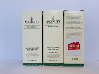 SALE SERUM NGỪA BỌNG MẮT NẾP NHĂN VÙNG MẮT SUKIN ANTIOXIDANT EYE SERUM 30ML