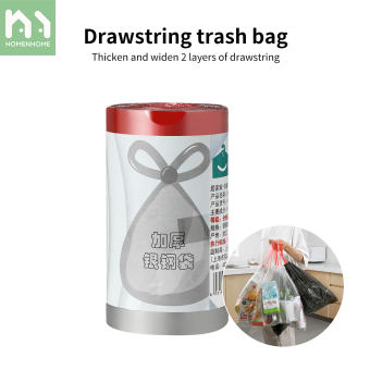 Homenhome 100 Chiếc Túi Nhựa Dày Dung Tích Cao Chống Đâm Thủng Dây Rút