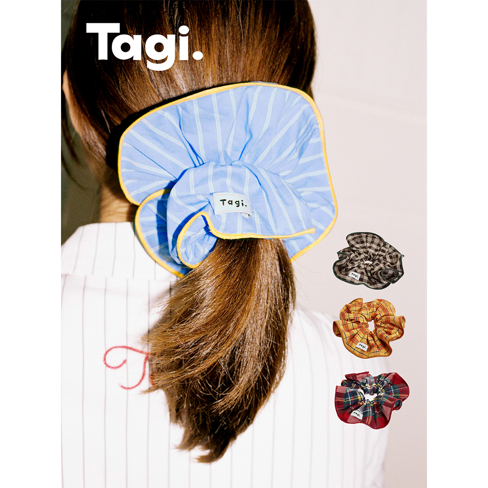【Redeem Points】Tagi. Painter Donut Lace Hair Tie ราคา 502 บาท*ส่งฟรี