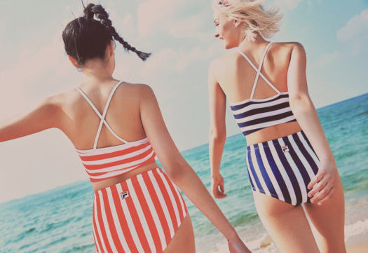 FILA Áo bơi nữ FS2SWC2A52F