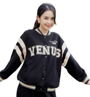 Set áo khoác in Venus màu đen