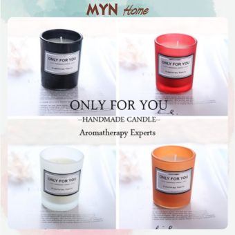 Nến thơm không khói ONLY FOR YOU - Nến sáp đậu nành thư giãn cốc 5x6cm MYN Home