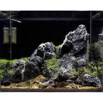 Đá Kẹp Kem thủy sinh cao cấp, set hồ cá thủy sinh, bể cá, thác cát, làm tiểu cảnh, trang trí hòn non bộ túi 1KG