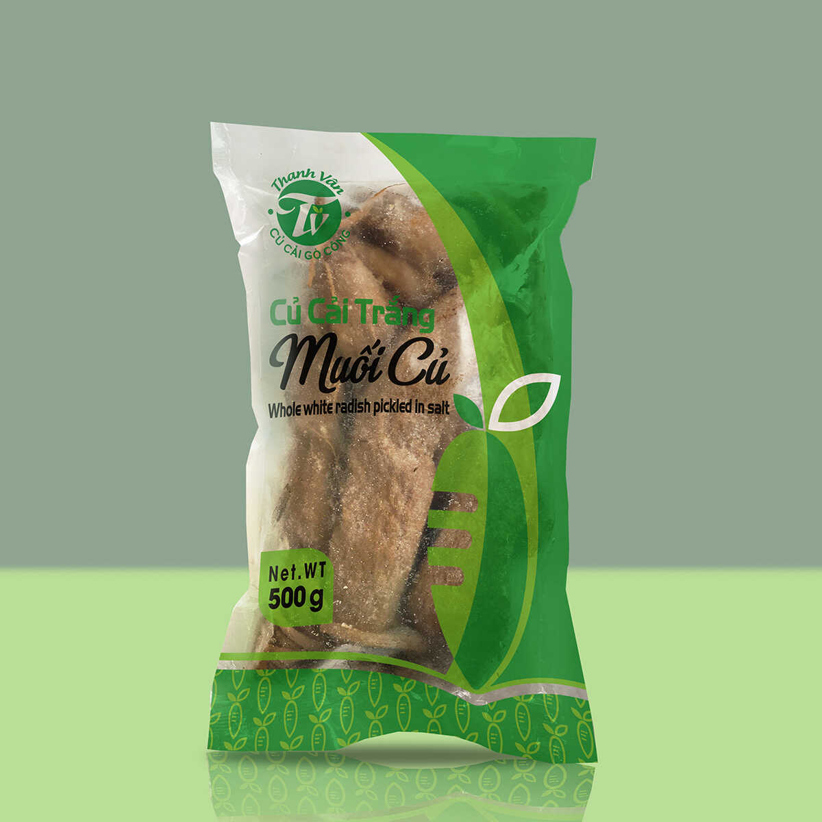 Củ cải muối củ/xá bấu thanh vân gò công - 500gr