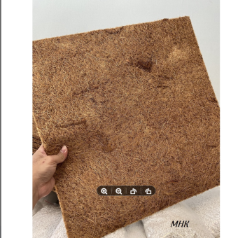 Thảm xơ dừa 50x50 (cm) lót chuồng , bó trụ trồng cây ,trang trí đa dụng !