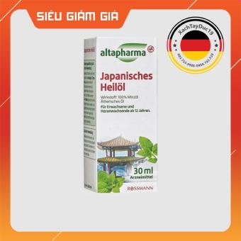 Tinh Dầu Thảo dượᴄ Bạc Hà Altapharma Japanisches Heilol 30 ML của Đức