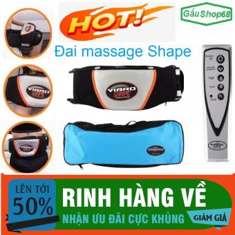 Đai massage bụng và nóng toàn thân Vibro Shape, Máy massage lưng giảm mỡ hiệu quả ,Máy Massage nóng và rung Vibro Shape. đai sasage bụng Vibro Shape, Đánh tan mỡ bụng nhanh chóng giảm béo hiệu quả. Giảm Mỏi Cơ Cho Eo Thon gọn