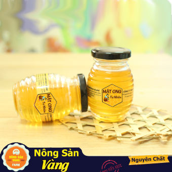 Combo 2 Hủ Mật Ong Hoa Cà Phê 280gr Mật Ong Tự Nhiên Cao Cấp 200ml - Nông Sản Vàng