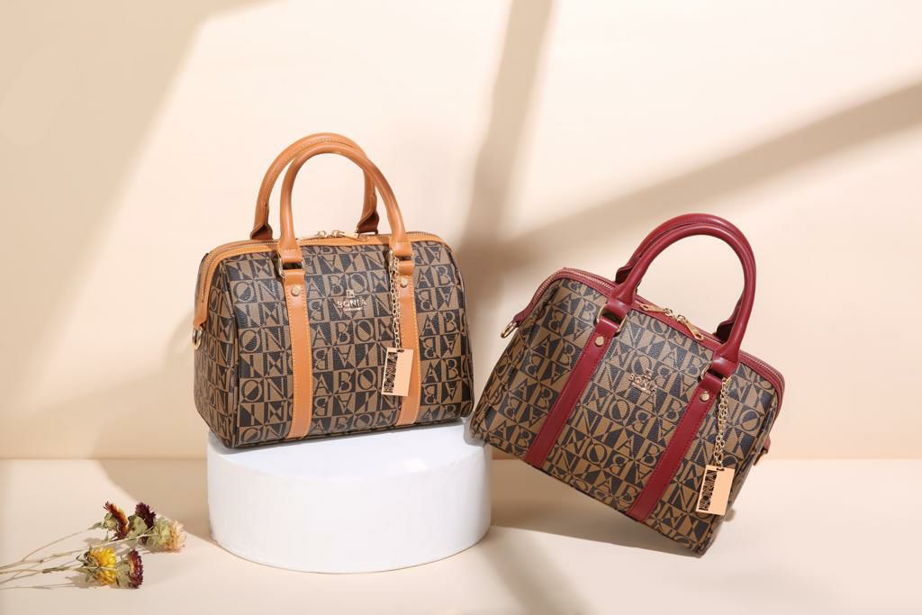 Bonia Brown Stretta Tote Bag