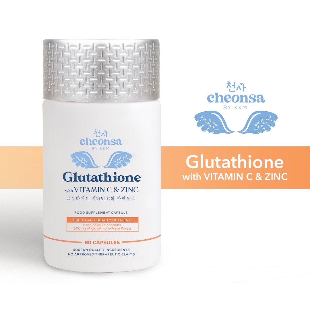 BUY 1 GET 1 CHEONSA Collagen + Glutathione Strawberry Smoothie 21g x 10s - Lazada