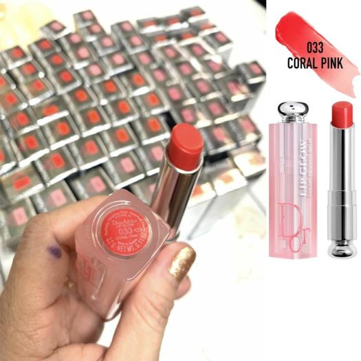 Dior Addict Lip Glow NEW SHADE 2022 LIMITED EDITION Shade  033 CORAL PINK DIOR  ADDICT LIP GLOWNatural glow custom color reviving lip  Instagram
