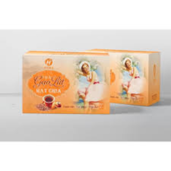 Trà Gạo Lứt Giảm Cân - Giữ Dáng - Đẹp Da & hỗ trợ sức khỏe Hera Gạo lức hạt chia (14 gói x 50g)