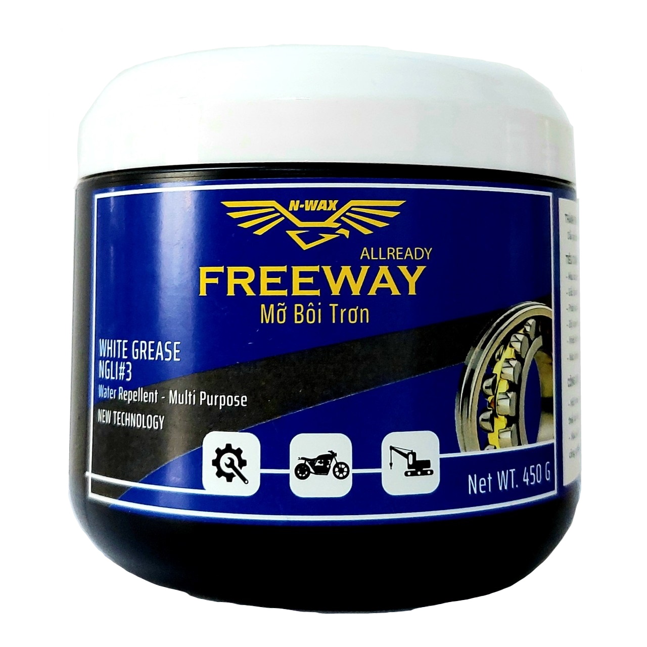 Freeway white grease ngli#3 450 gram