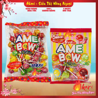 Kẹo mút trái cây Amebowl Ribon Nhật Bản