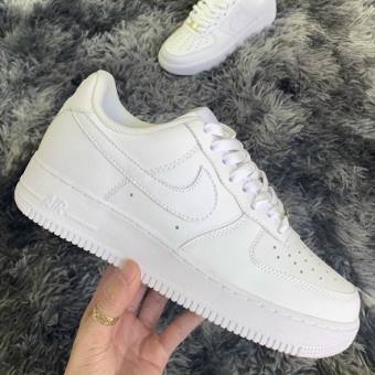 Giày AF1 full trắng,giày snealer AIR FORCE ONE.Bản trung 1/1 Nam Nữ