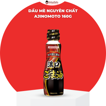 Dầu Mè Nguyên Chất Ajinomoto Nhật 160g