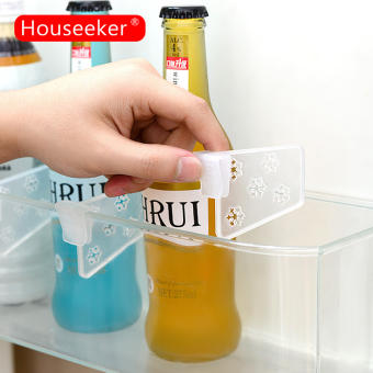 Houseeker Kệ Chia Ngăn Tủ Lạnh Bằng Nhựa Kệ Chia Ngăn Tủ Lạnh Gắn Vào Có Thể Điều Chỉnh Dụng Cụ Ngăn Kéo Tủ Quần Áo Dụng Cụ Nhà Bếp