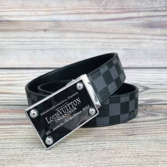 Thắt Lưng Nam Hàng Hiệu Màu Nâu Đỏ Cao Cấp - Dây Lưng Nam đẹp công sở