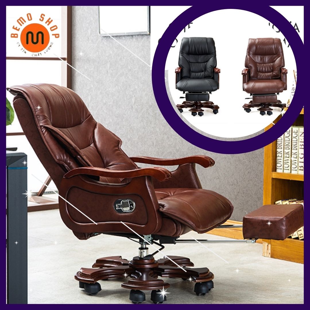 GHẾ GIÁM ĐỐC - GHẾ CHỦ TỊCH THƯ GIÃN MASSAGE ĐA NĂNG NHẬP KHẨU