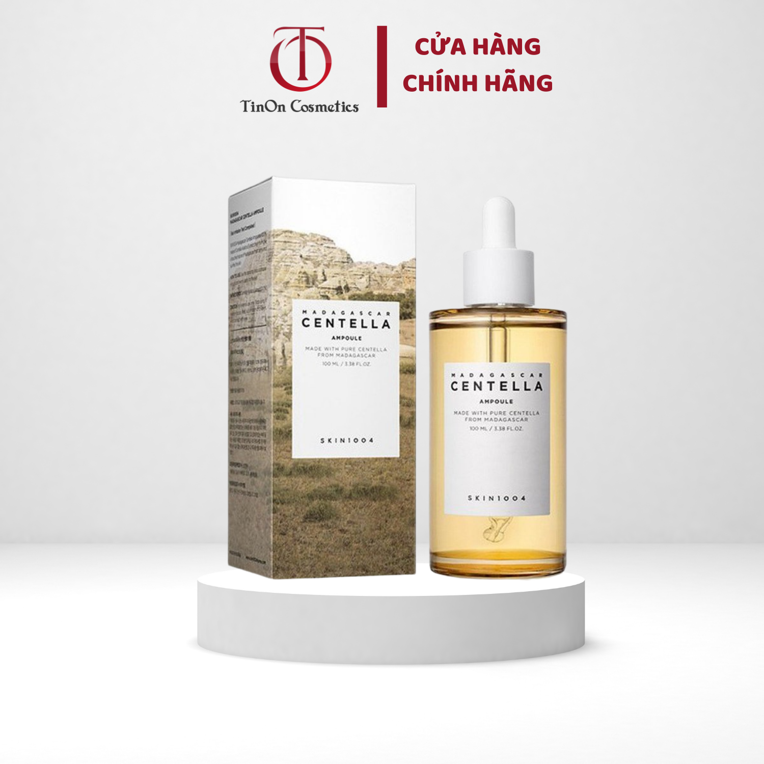 Tinh chất rau má giảm mụn, phục hồi da skin1004 madagascar centella asiatica 100 ampoule 100ml