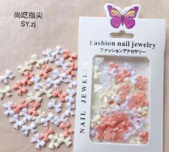 Charm nơ nail cao cấp, Charm nơ gắn móng