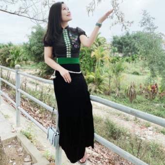 Chân Váy Dân Tộc Thái (Nét Đẹp Dân Tộc Thái Trắng)