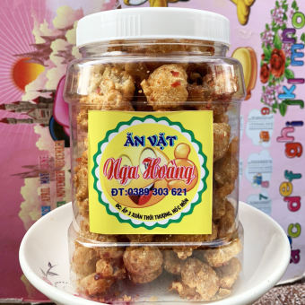 Hủ 500gr Tóp mỡ chiên giòn mắm tỏi ớt