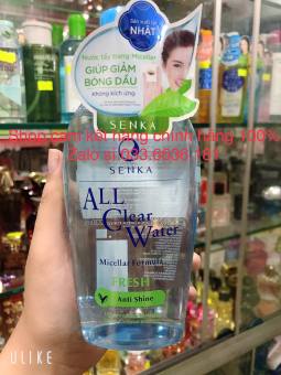 nước tẩy trang SENKA ALL CLEAR WATER dành cho da dầu 230ml