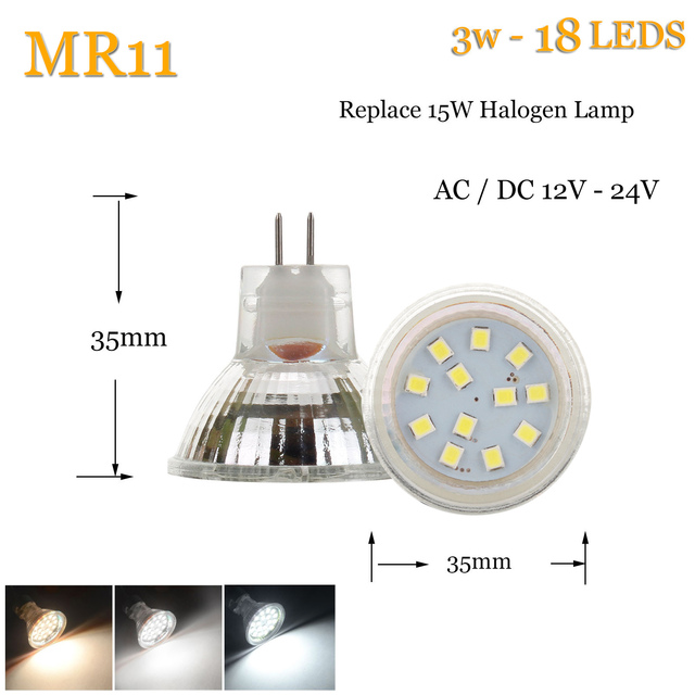 mr11 12v 20w led