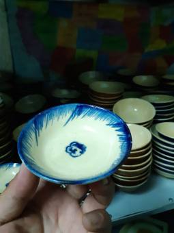 Chén nước chấm hoa mai, bánh bèo 30 cái