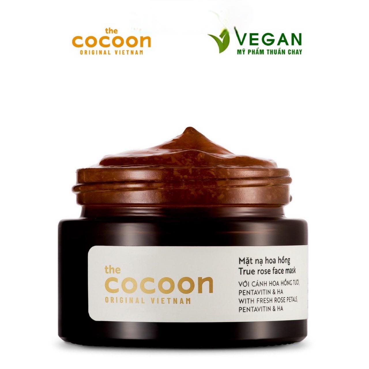 Mặt nạ hoa hồng Cocoon cấp ẩm và làm mềm da 30ml