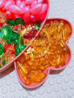 Lẻ 1 viên vitamin E dầu dưỡng dài sáng da pha kem body