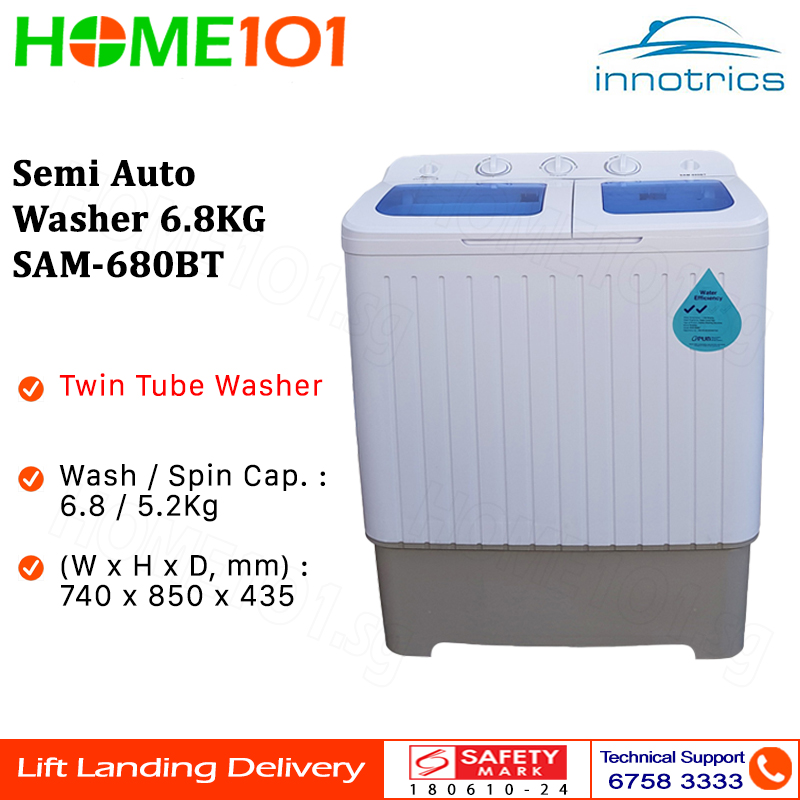 washing semi automatic machine