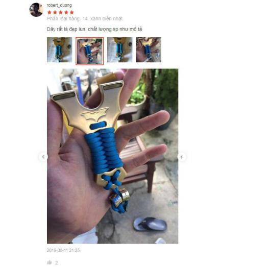 Dây Dù Paracord 550Lbs Đan Vòng Tay Sinh Tồn Cuộn 5M Hàng Mỹ Usa