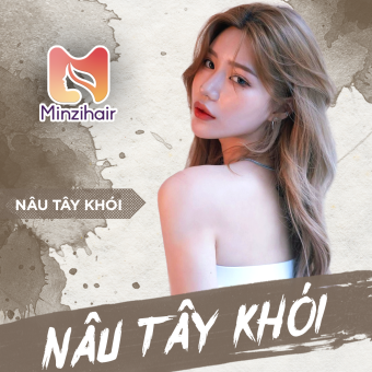 Thuốc Nhuộm Tóc Nâu Tây Khói | Lên Từ Nền Nâu - Minzihair