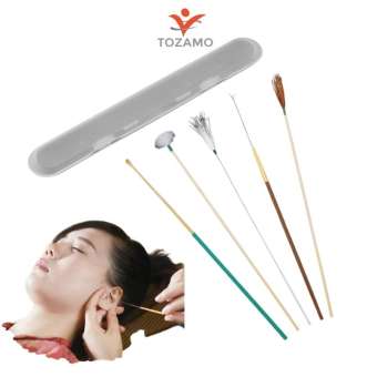 Bộ 5 Dụng Cụ Lấy Ráy Massa Tai Chuyên Nghiệp,Dụng cụ Ngoái Tai Cực Đỉnh TOZAMO